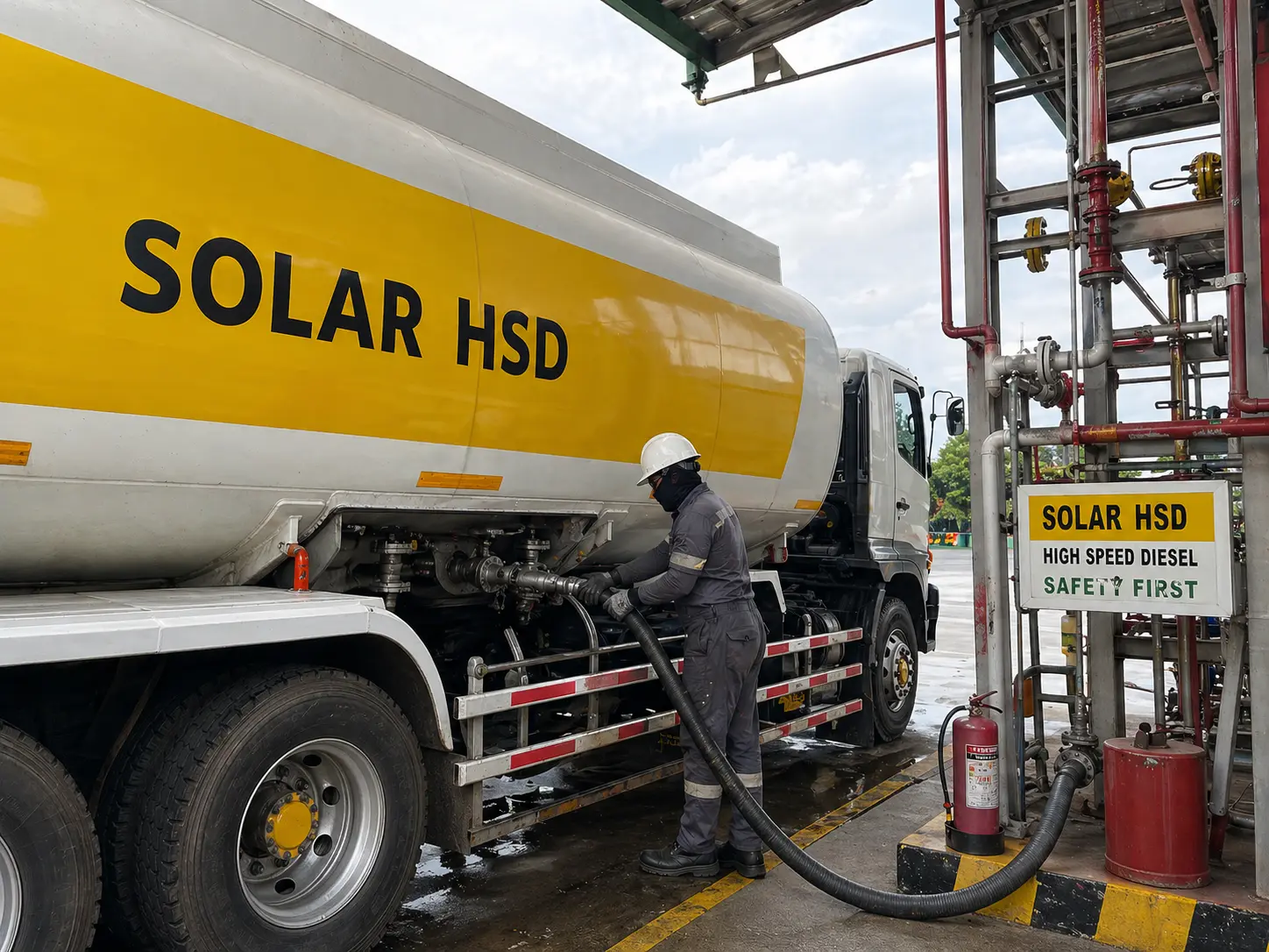Solar HSD Tangki Kilang